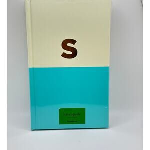 "S" Kate Spade Initial Notebook- brand new!